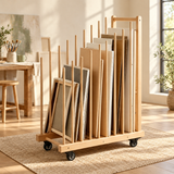 Artwork storage scene, digitally styled from supplier image 2; artwork not included